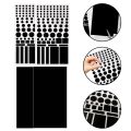 1 Sheet Light Dimming Stickers LED Cover Stickers For Electronic Devices Car Light Blocking Stickers 50%-80% Blackout Rate.