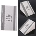 Camera Lens Focus Calibration Card AF Micro Alignment Ruler Folding Chart. 