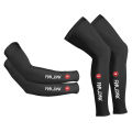 Raudax Summer Leg Warmers Black UV Protection Cycling Arm Warmer Breathable Bicycle Running Racing MTB Bike Leg Sun Protection.
