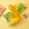Cartoon Cute Dinosaur Panda Children Rain Shoes for Boys Girls Waterproof EVA Rubber Non Slip Toddler Kids Rain Boots. 