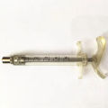 Veterinary injection syringe TPX material 5ml. 