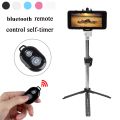 Popular Expandable wireless Bluetooth shutter selfie stand. 