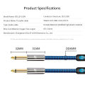 GOLLEY LION Guitar Cable New bee Electric Instrument Cable Bass AMP Cord for Electric Guitar, Bass Guitar, Electric Mandolin, Pro Audio. 