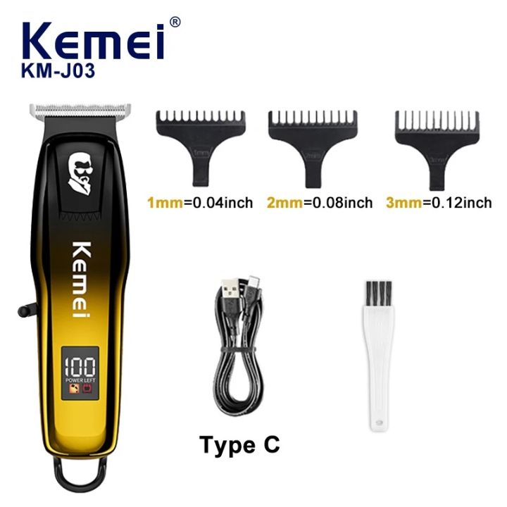 Kemei%20KM-J03%20Professional%20LCD%20Display%20Hair%20Trimmer%20for%20men%20-%20Image%206
