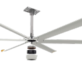 HVLS Mega Ceiling Fan. 