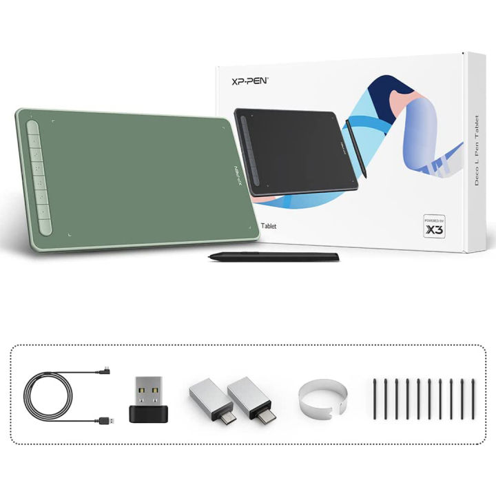XP-PEN%20DECO%20FUN%20LW%20Bluetooth%20and%20Wireless%20For%20Windows%20-%20MAC%20&%20Android%2010x6%20Inch%20With%20X3%20Elite%20Stylus%20-%20Image%204