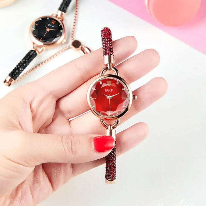 Foreign Trade Live recommend French Simple Temperament Watch Women's Fashionable and Fresh Style Bracelet Watch