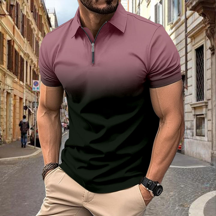 New%20men's%20top%20New%20summer%20polo%20shirt,%20degenerate%20color%20lapel%20zip%20short-sleeved%20T-shirt,%20casual%20street%20men's%20wear,%20-%20Image%204