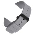 Grey- 20mm silicon watch strap for amazfit bip,bip s,Ls02,colmi p8/p8 pro.. 