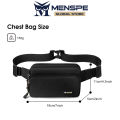 MENSPE Waist Bag / Chest Bag / Crossbody Chest Bag / Multi-Functional Fitness Bag for Men Small Waist Pouch Waist Bag for Women Unisex Mini Belt Bag with Adjustable Strap. 