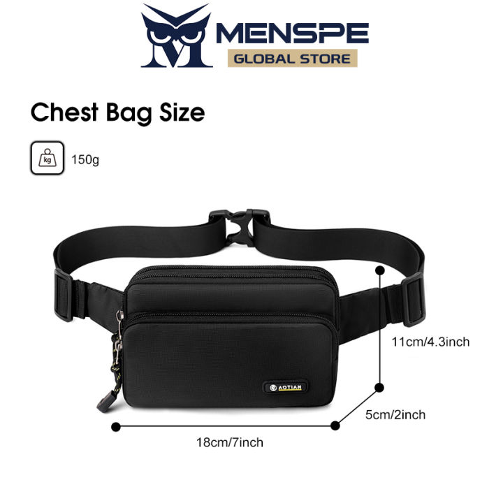 MENSPE%20Waist%20Bag%20/%20Chest%20Bag%20/%20Crossbody%20Chest%20Bag%20/%20Multi-Functional%20Fitness%20Bag%20for%20Men%20Small%20Waist%20Pouch%20Waist%20Bag%20for%20Women%20Unisex%20Mini%20Belt%20Bag%20with%20Adjustable%20Strap%20-%20Image%204