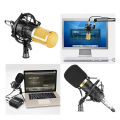 BM-800 Condenser Microphone Full Studio Setup - BM800 Complete Package Price Mic Condenser Microphone For Studio Recording or Youtuber Channel. 