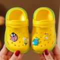 Children's Shoes Summer Kids Hole Shoes Outside Wear Beach Non Slip Soft Soled Boys Slippers Girls Baby Cartoon Sandals.