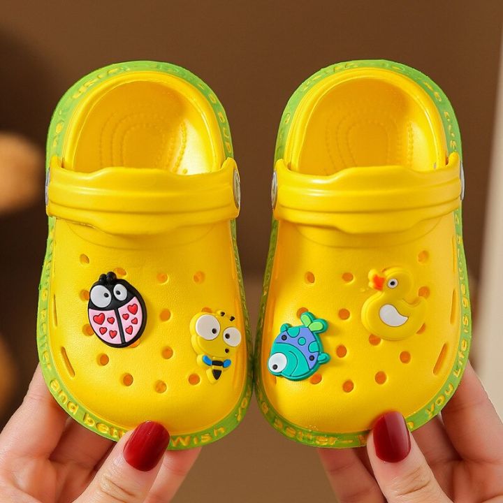 Children's%20Shoes%20Summer%20Kids%20Hole%20Shoes%20Outside%20Wear%20Beach%20Non%20Slip%20Soft%20Soled%20Boys%20Slippers%20Girls%20Baby%20Cartoon%20Sandals%20-%20Image%205
