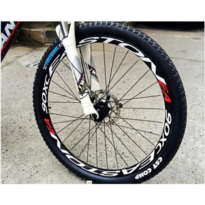 Bike Accessories Cycling Multicolor Bicycle Decals MTB Bike Bike Wheel ...