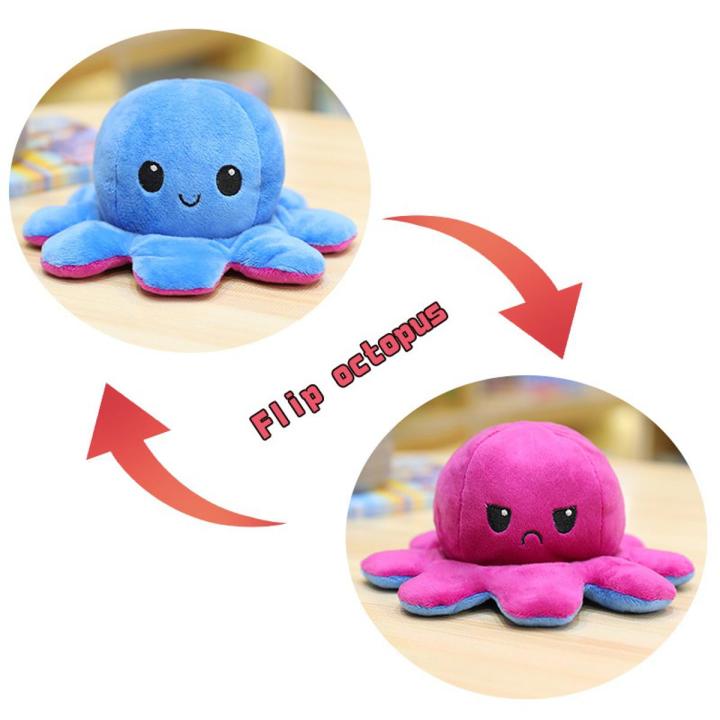 Double%20Sided%20Flip%20Octopus%20Doll%20Small%20Stuffed%20Animal%20Reversible%20Cute%20Octopus%20Plush%20Toy%20for%20Kids%20-%20Image%202