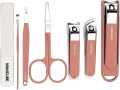 Nail Clippers Care 8Pcs Professional Manicure Pedicure Set.