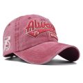 Letters Embroidery Baseball Caps For Women Men Fashion Retro Washed Cotton Snapback Hat Hip Hop Bull Head Print Trucker Dad Hats. 