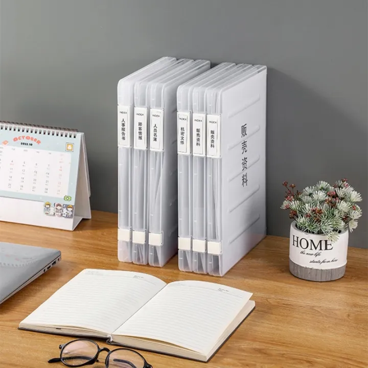 Portable%20A4%20File%20Box%20Slim%20Document%20Organizer%20Case%20Transparent%20Plastic%20Box%2012%20x%209%20Inch%20for%20Office%20Desk%20File%20Organizer%20Box%20-%20Image%205