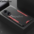 For OPPO A38 Case Aluminum Metal Matte Cover Soft Silicone Frame Camera Protection Cover for OPPO A38 Back Cover Phone Cases.