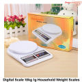 Digital Scale 10kg 1g Household Weight Scales Platform Electronic Balance Kitchen scale Baking Measure Food Cooking Tools- Measuring Tools & Scales-new canvas. 
