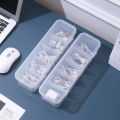 See-Through Charge Cable Organizer Box Data Cable Management Box USB Storage Box Small Desk Accessories Organizer and Storage Fayshow. 