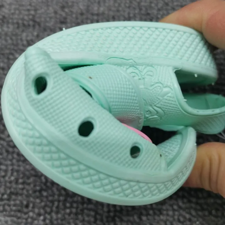 Summer%20New%20Girls'%20Plastic%20Sandals%20Student%20Small%20Medium%20Large%20Children's%20Shoes%20Korean-Style%20Girls'%20Waterproof%20Integrated%20Plastic%20Shoes%20-%20Image%203