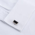 M-6XL Classic Men's French Cuffs Dress Shirt Long Sleeve Covered Placket Formal Business Standard-fit Office Work White Shirts KEEMEEUYZO. 