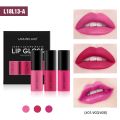 Mini 12-Color Lip Gloss - Smooth Glaze Finish, Matte Texture, Long-Lasting, Non-Sticky, Easy-to-Apply Liquid Lip Color with Cup Packaging.