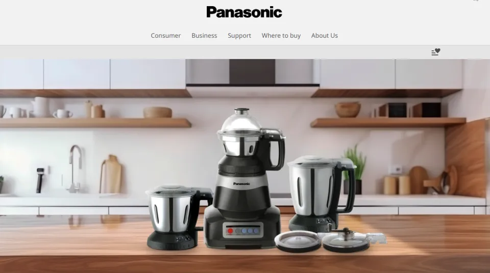 Panasonic MX-AE375 Monster Series 8-in-1 Super Mixer Grinder | 2000 Watt