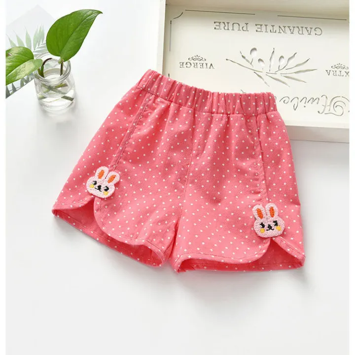 Girls%20Summer%20Shorts%202021%20New%20Summer%20Baby%20Girl%20Loose%20and%20Breathable%20Wild%20Western%20Style%20Korean%20Casual%20Shorts%20Trend%20-%20Image%204