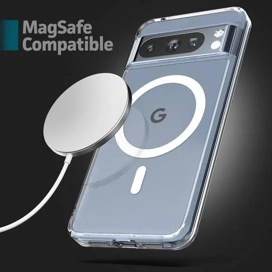 For%20Google%20Pixel%208%20-Anti%20Yellow%20Magsafe%20Clear%20Hard%20Transparent%20Phone%20Back%20Cover%20Case%20-%20Image%205