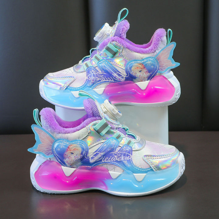 Girls'%20Shoes%20Fall/Winter%202024%20New%20Fleece%20Warm%20Kids%20Sneakers%20for%20Elementary%20and%20Middle%20School%20Students%20Princess%20Running%20Shoes%20-%20Image%206