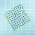 ARELENE 6 PCS Quilting Ruler Square Acrylic Quilting Ruler Fabric Cutting Ruler Transparent Marker Acrylic Ironing Ruler.
