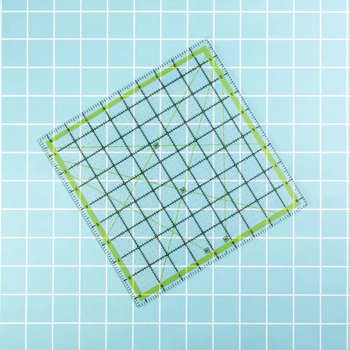 ARELENE%206%20PCS%20Quilting%20Ruler%20Square%20Acrylic%20Quilting%20Ruler%20Fabric%20Cutting%20Ruler%20Transparent%20Marker%20Acrylic%20Ironing%20Ruler%20-%20Image%203