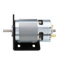 1 Set No Power Diy Woodworking Cutting Grinding Spindle Trimming Belt Small Lathe Accessories for Table Saw & 1Pcs 775 Motor Base Electroplating Fixed Mounting Base Machine Seat.