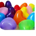 Heart Shape Love Balloon Multicolour - 20 Pieces. 