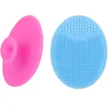 Silicone Face Scrubbers Exfoliator Brush Facial Cleansing Brush Blackhead Scrubber Exfoliating Brush-Facial Cleansing Pads Precision Pore Cleansing Pad Acne Blackheads Removing Face Brush 1pcs. 