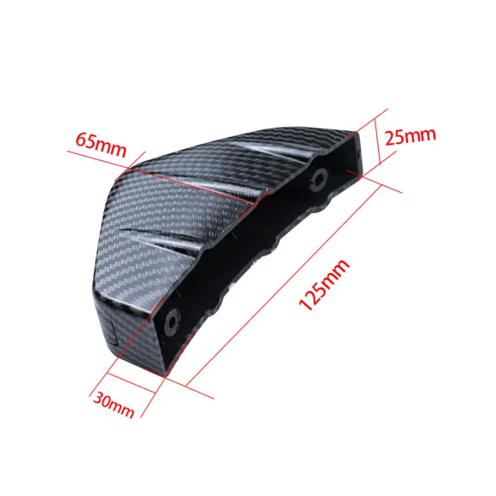 4pcs%20Universal%20Carbon%20Fiber%20Car%20Modified%20Rear%20Bumper%20Diffuser%20Spoiler%20Black%EF%BC%86Red%20ABS%20Rear%20Bumper%20Lip%20Diffuser%20Anti-collision%20-%20Image%202