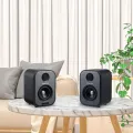 AIYIMA S400 ses 80W kitaplık aktif hoparlörler stüdyo monitör 3 inç Bluetooth USB DAC HiFi ev Subwoofer müzik sistemi TV PC. 