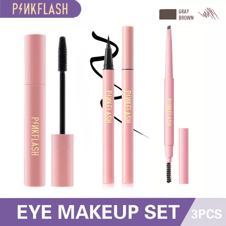 Erya%20PINKFLASH%20The%20Hottest%20Beauty%20Makeup%20Set%203pcs%20Set%20Mascara%20+%20Eyeliner%20+%20Eyebrow%20pencil%20/%20Eyelash%20curler%20Day%20And%20Night%20Waterproof%20Eye%20Makeup%20Set%20-%20Image%205