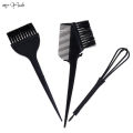 【The Edge of Beauty】Myyeah 5pcs/set Hair Bowl Comb Brushes Color Mixer Salon Tint Hairdressing Styling Set DIY Home-Black. 