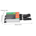 Solar Micro Inversor, Aluminum Alloy Solar Microinverter High Power Transmission Grid Tie for Household.