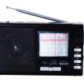 RK-908 8 Band Radio, Rechargeable Battery, USB, SD Card Slot, RK Super AC/DC 8 Band Radio With USB/SD Music Player 2 way Battery Backup.. 