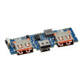 Type-C USB 5V 2.4A Dual USB 18650 Boost Battery Charger Board Mobile Power Bank Accessories For Phone DIY.