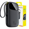Baseus EnerFill FC31 QPow 3 20000mah 45W Power Bank Baseus 45W 20000mAh Power bank Qpow 3 Ultra Enerfill FC21 For Iphone 17 Pro Max Samsung Google Pixel with Detachable Type-c to Lightning Cable - Image 1 Baseus 45W 20000mAh Power bank Qpow 3 Ultra Enerf.