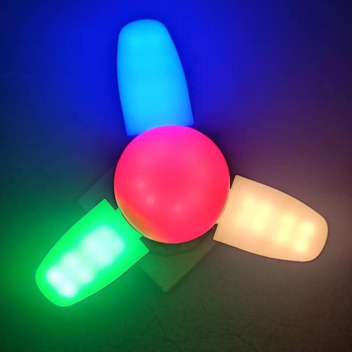 Foldable LED light Blade Fan color Led -3 Blade - Light - Light | Daraz ...