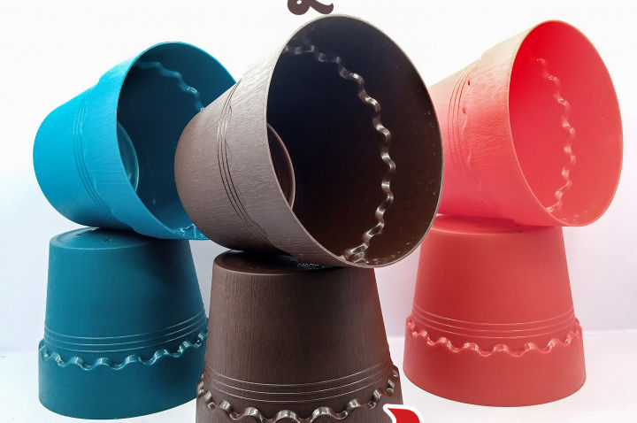 7"%20inches%20plastic%20flower%20tub%208%20pcs%20Deco%20%7C%20flower%20tob%20/%20fuler%20top%20-%20Image%203