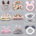 New cartoon headband for face washing, Internet celebrity female trendy facial mask for washing, wide-brimmed simple hairband, hairband, headband.