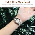 POEDAGAR Luxury Ladies Wristwatch Luminous Waterproof Date Week Woman Dress Watches Stainless Steel Women Watch Quartz Clock+Box.